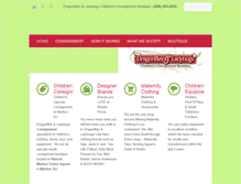 Tablet Screenshot of dragonfliesconsignment.com